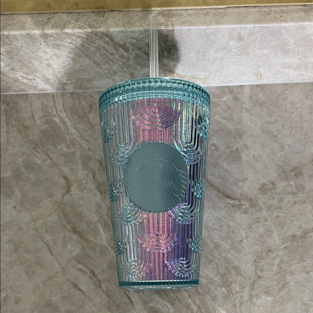 MERMAID COLOR STARBUCKS TUMBLER! RARE only